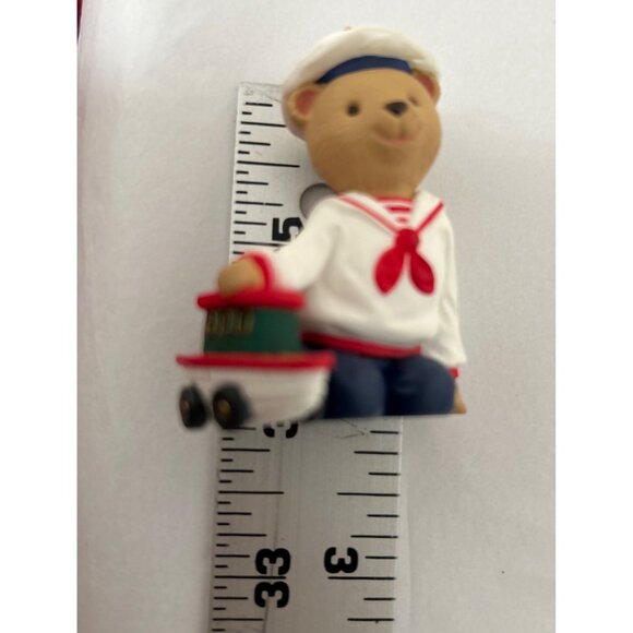 Vtg Hallmark 1993 The Bearingers Collection Ornament Set of 3 (Out Of 4) - Picture 6 of 15